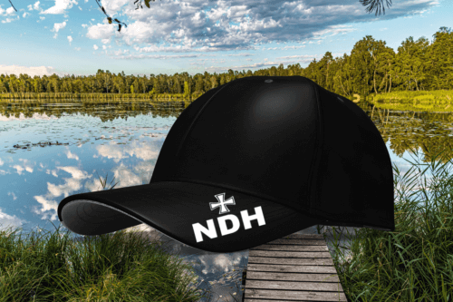 BaseCap "NDH" - Black – Bild 3