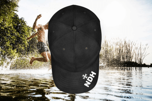 BaseCap "NDH" - Black – Bild 2